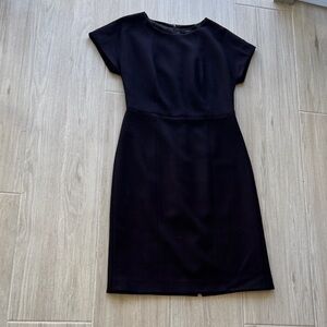 JCrew Elegant Dark Navy Fitted Dress